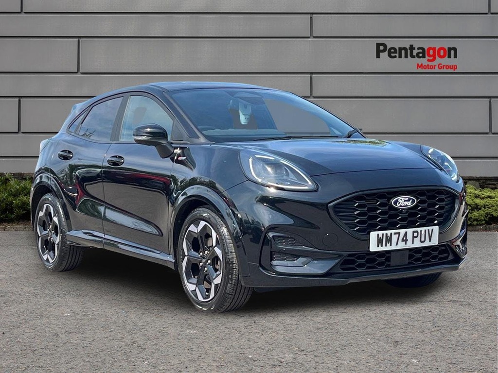 Ford Puma 1.0T Ecoboost Mhev St Line X Suv Hybrid Black