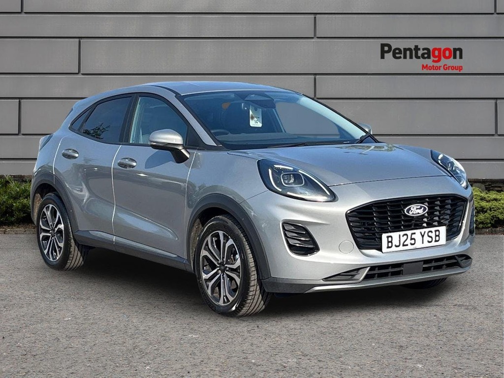 Ford Puma 1.0T Ecoboost Mhev Titanium Suv Hybrid Silver