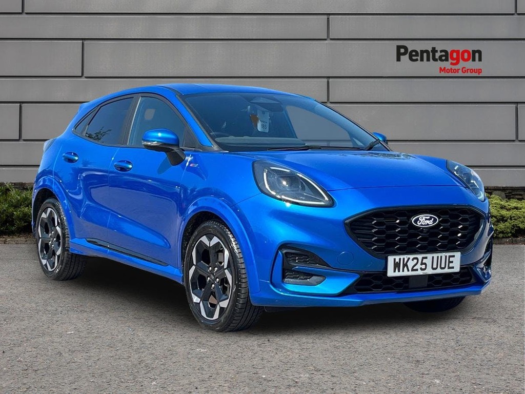 Ford Puma 1.0T Ecoboost Mhev St Line X Suv Hybrid Blue