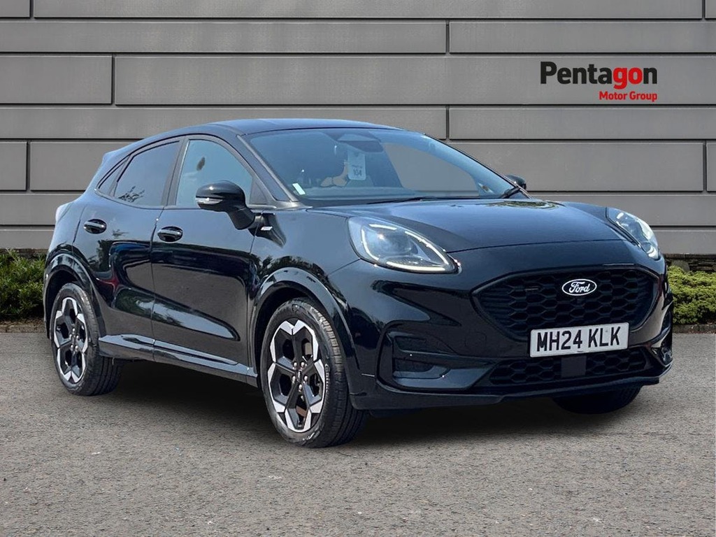 Ford Puma 1.0T Ecoboost Mhev St Line X Suv Hybrid Black