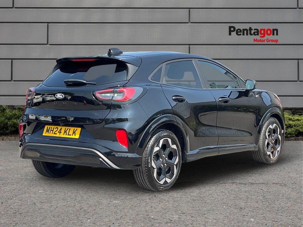 Ford Puma 1.0T Ecoboost Mhev St Line X Suv Hybrid MH24KLK Black #4