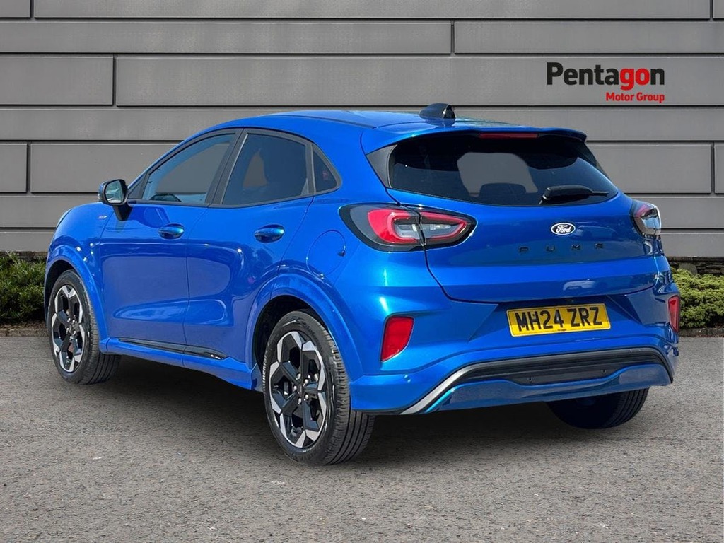 Ford Puma 1.0T Ecoboost Mhev St Line X Suv Hybrid MH24ZRZ Blue #2
