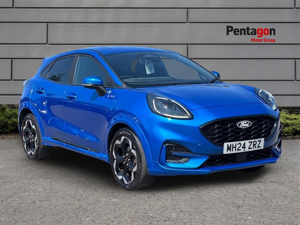 Ford Puma 1.0T Ecoboost Mhev St Line X Suv Hybrid Blue