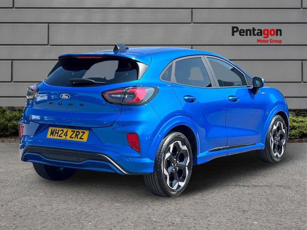 Ford Puma 1.0T Ecoboost Mhev St Line X Suv Hybrid MH24ZRZ Blue #4