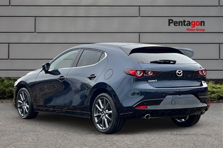 Mazda 3 2.5 E Skyactiv G Mhev Takumi Hatchback FY26WNO Blue #2