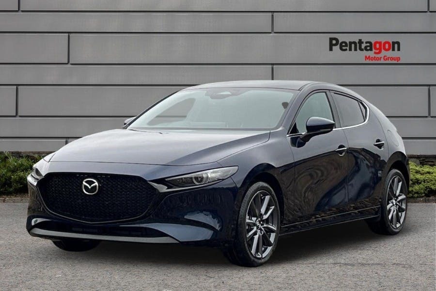 Mazda 3 2.5 E Skyactiv G Mhev Takumi Hatchback FY26WNO Blue #3