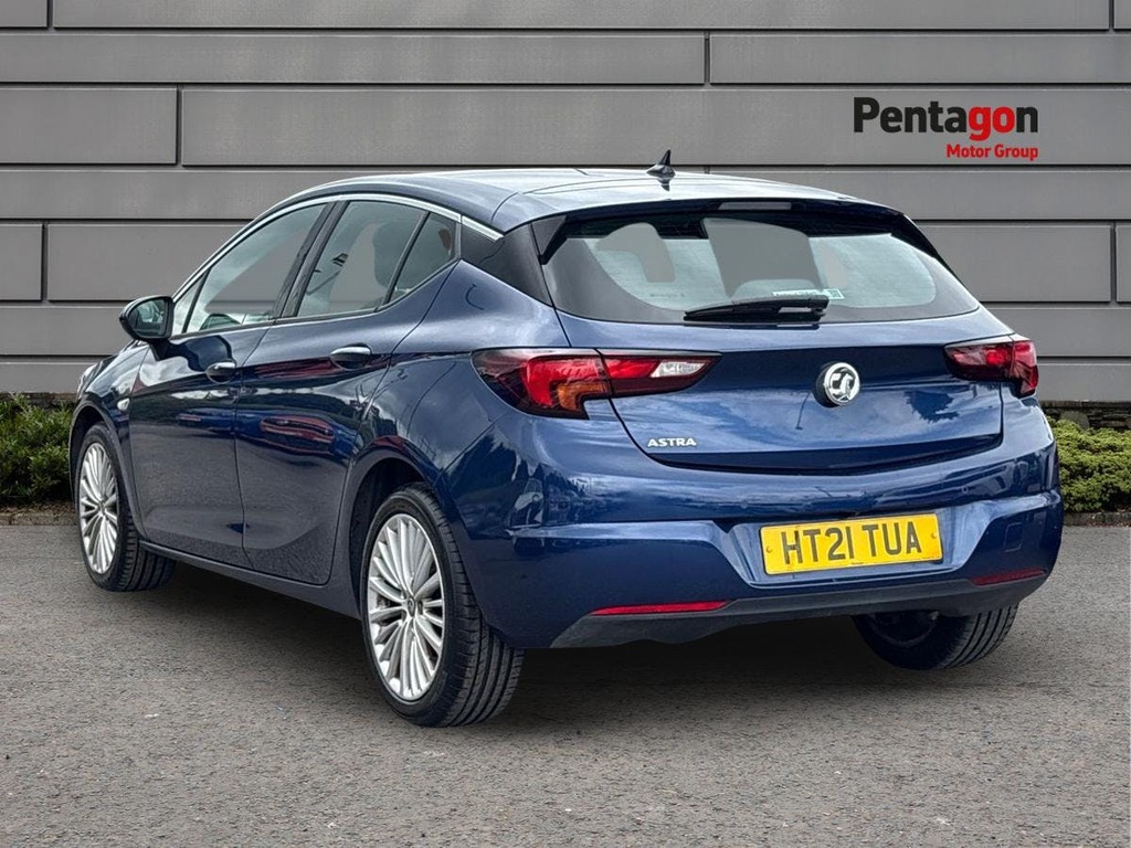 Vauxhall Astra 1.2 Turbo Elite Nav Premium Hatchback M HT21TUA Blue #2