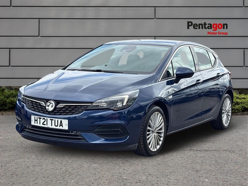Vauxhall Astra 1.2 Turbo Elite Nav Premium Hatchback M HT21TUA Blue #3