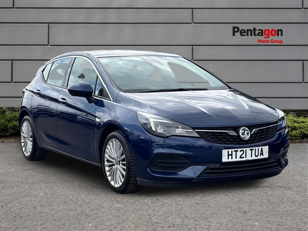 Vauxhall Astra 1.2 Turbo Elite Nav Premium Hatchback M HT21TUA Blue