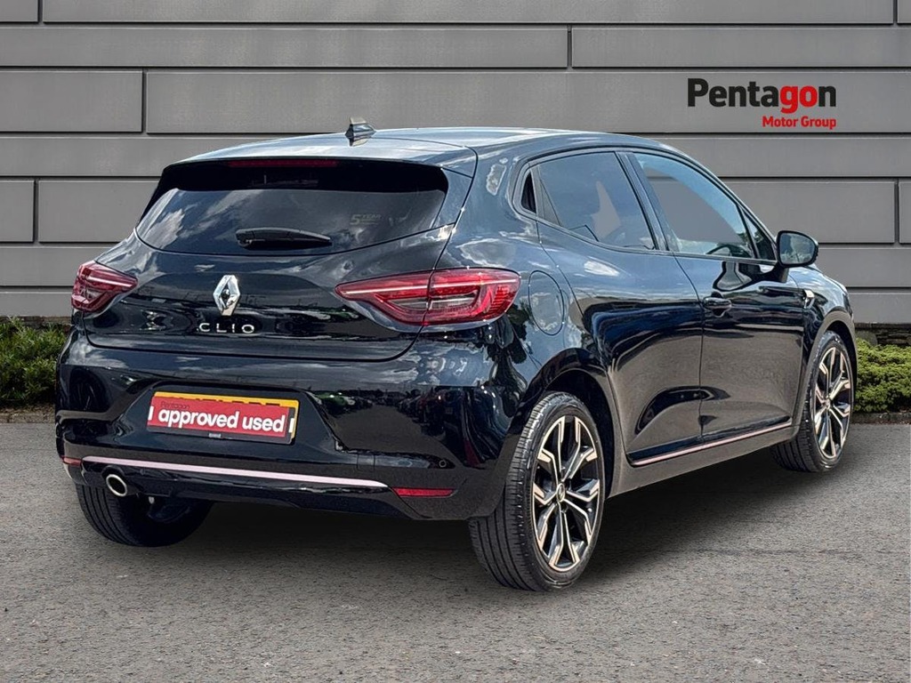 Renault Clio 1.0 Tce Lutecia Hatchback Euro 6 MJ71DPZ Black #4