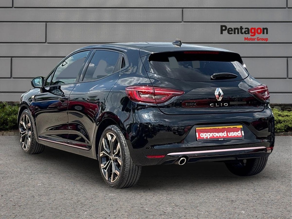 Renault Clio 1.0 Tce Lutecia Hatchback Euro 6 MJ71DPZ Black #2