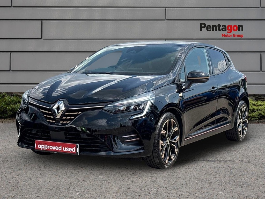 Renault Clio 1.0 Tce Lutecia Hatchback Euro 6 MJ71DPZ Black #3