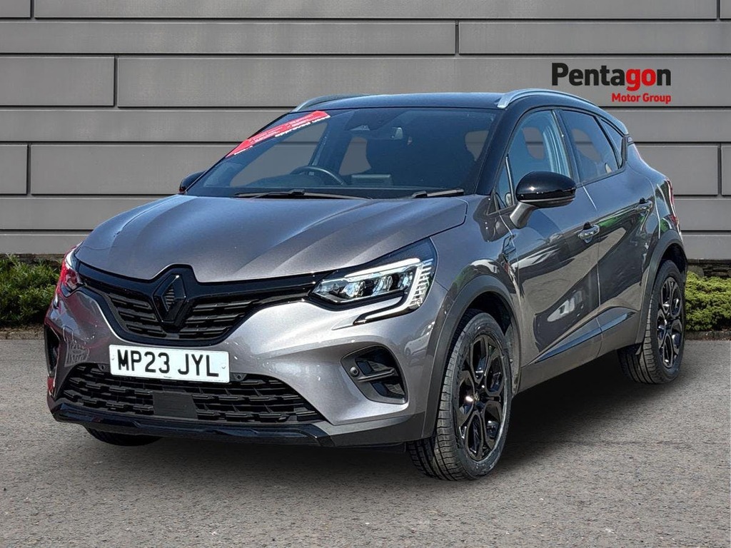 Renault Captur 1.0 Tce Rive Gauche Se Suv Euro MP23JYL Grey #3