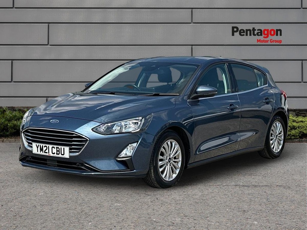 Ford Focus 1.0T Ecoboost Mhev Titanium Edition Hatchback YM21CBU Blue #3