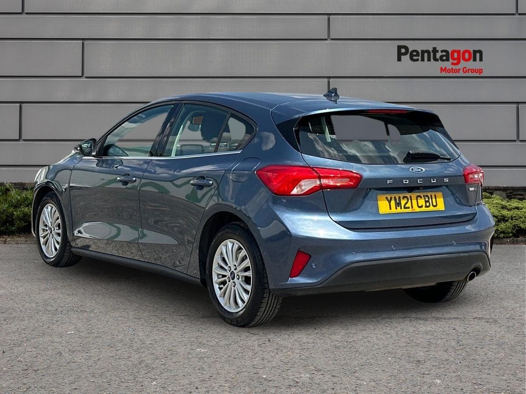 Ford Focus 1.0T Ecoboost Mhev Titanium Edition Hatchback YM21CBU Blue #2