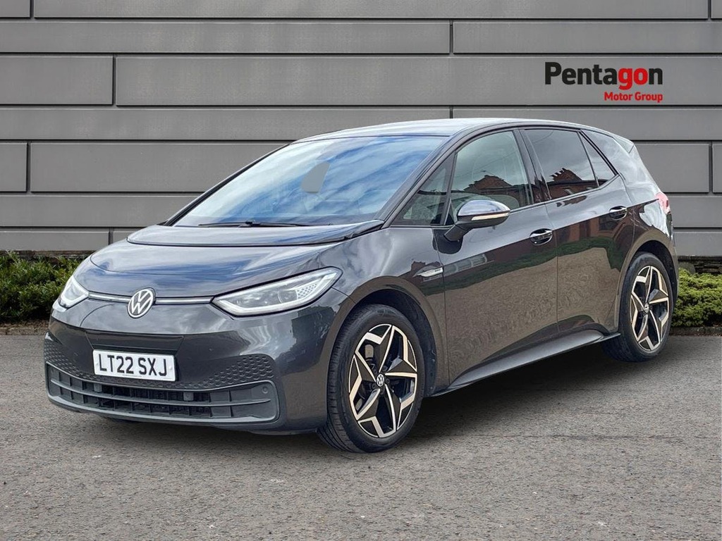 Volkswagen ID.3 Pro Performance 58Kwh Family Hatchback Electri Grey #3