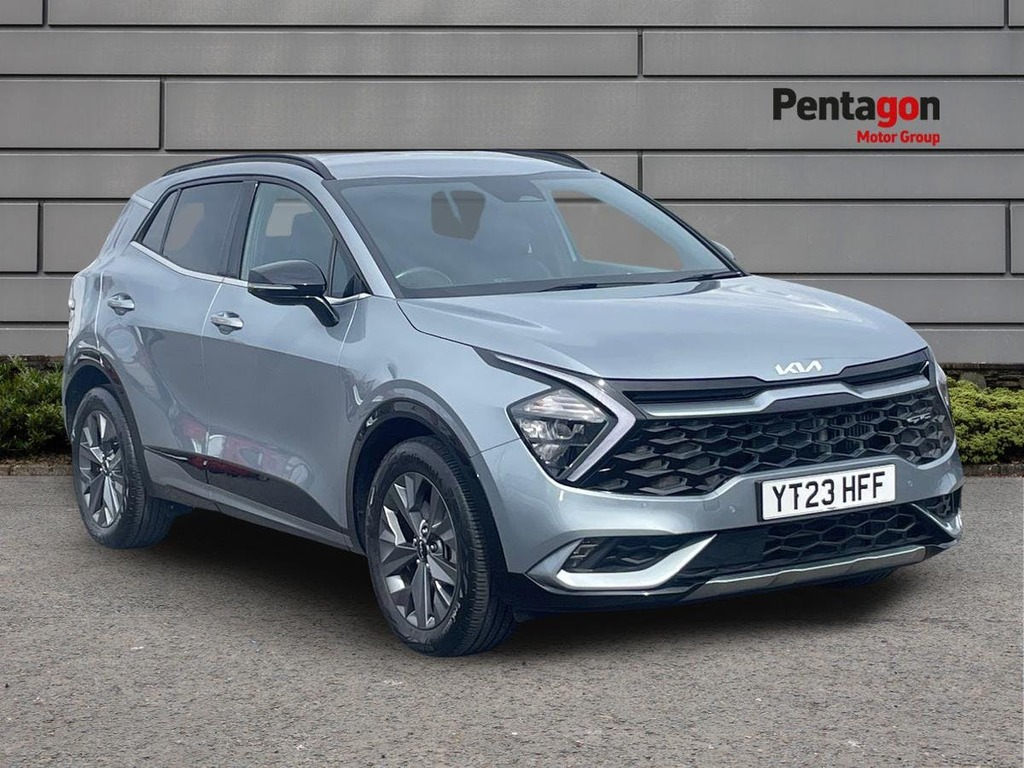 Kia Sportage 1.6 H T Gdi Gt Line Suv Hybrid Eur Silver