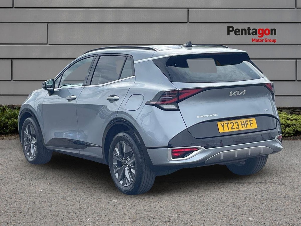 Kia Sportage 1.6 H T Gdi Gt Line Suv Hybrid Eur Silver #2