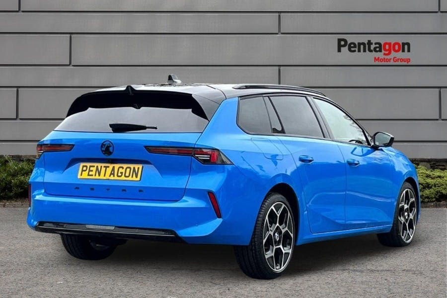 Vauxhall Astra 1.2 Turbo Ultimate Sports Tourer E Blue #4