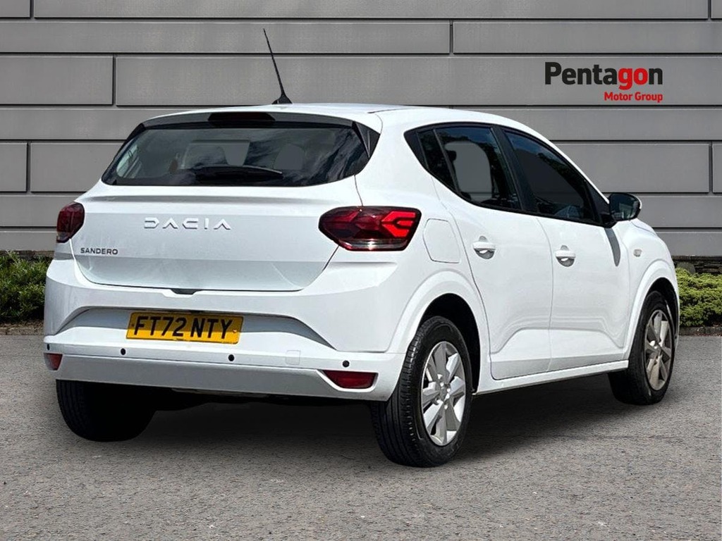 Dacia Sandero 1.0 Tce Expression Hatchback Eur White #4