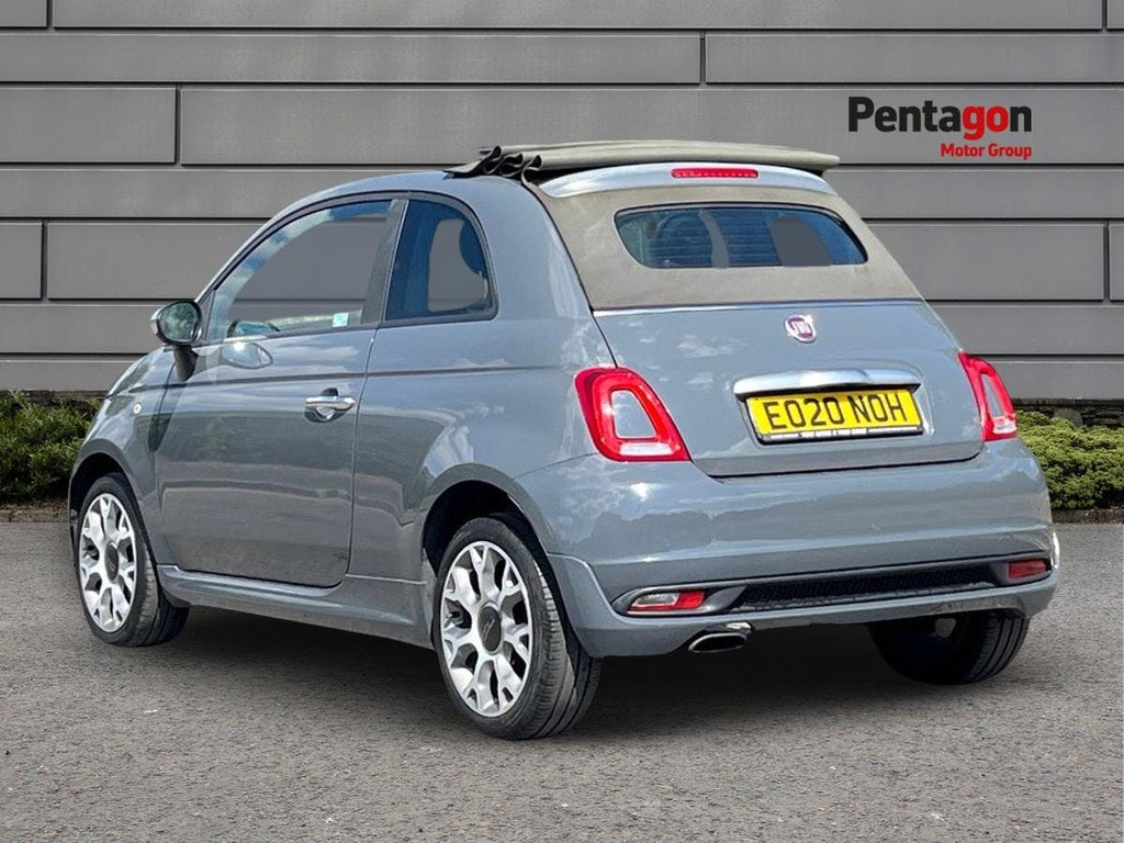 Fiat 500C 0.9 Twinair Rock Star Convertible Manua Grey #2