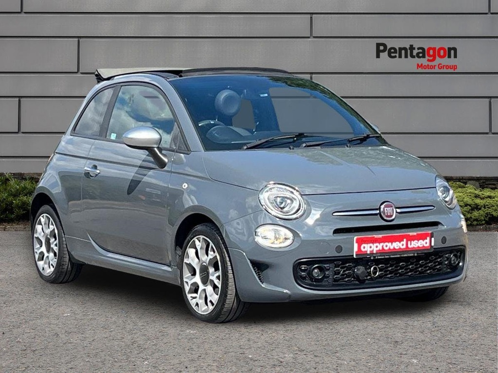 Fiat 500C 0.9 Twinair Rock Star Convertible Manua Grey