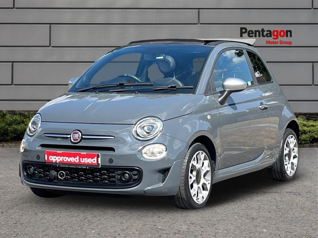 Fiat 500C 0.9 Twinair Rock Star Convertible Manua Grey #3