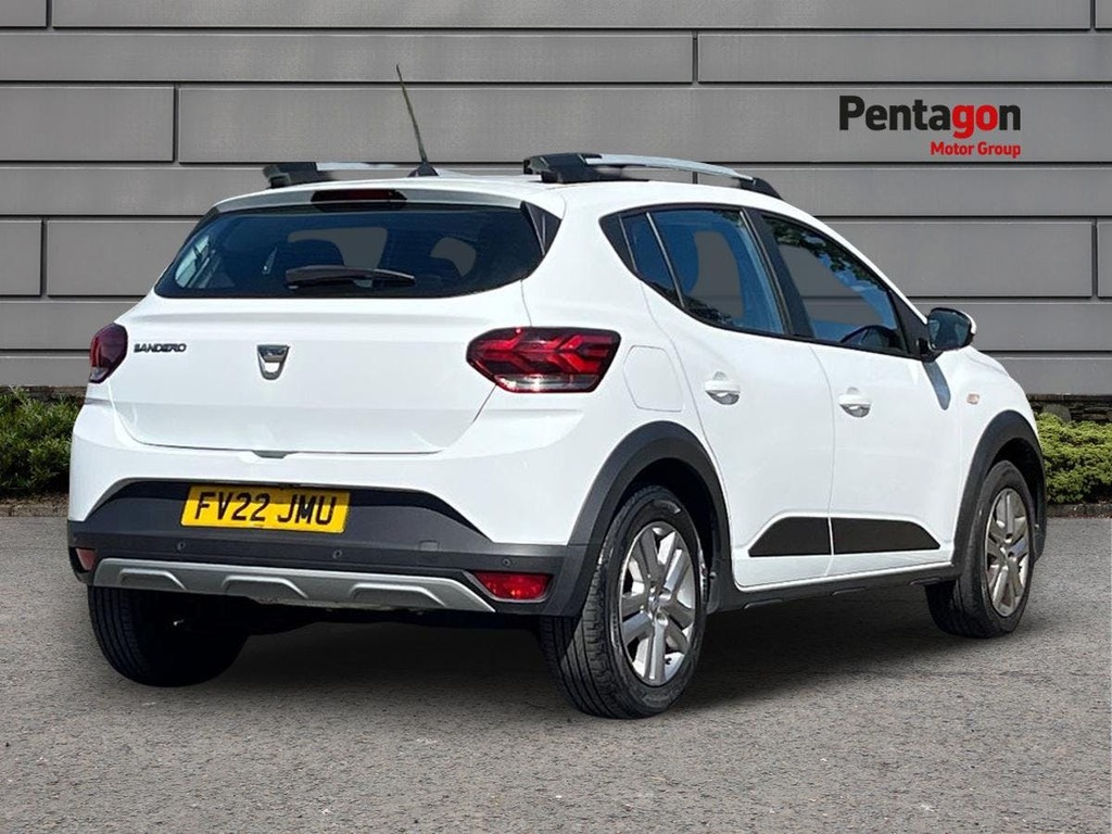 Dacia Sandero Stepway 1.0 Tce Comfort Hatchback Euro 6 White #4