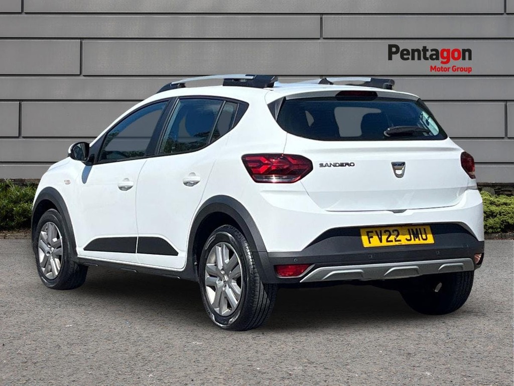 Dacia Sandero Stepway 1.0 Tce Comfort Hatchback Euro 6 White #2