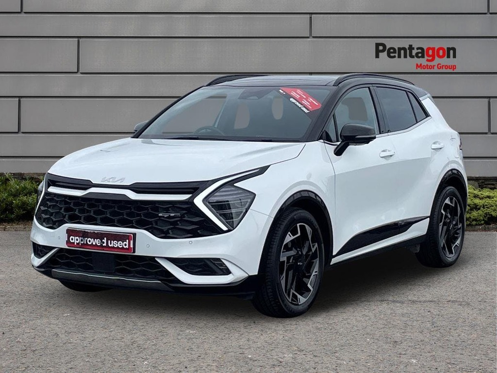 Kia Sportage 1.6 T Gdi Mhev Gt Line S Suv Hybrid Dct LD75FTT White #3