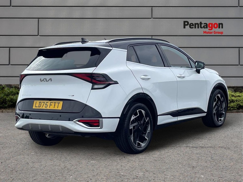 Kia Sportage 1.6 T Gdi Mhev Gt Line S Suv Hybrid Dct LD75FTT White #4