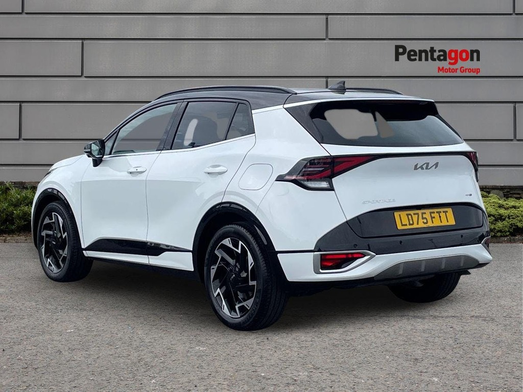 Kia Sportage 1.6 T Gdi Mhev Gt Line S Suv Hybrid Dct LD75FTT White #2