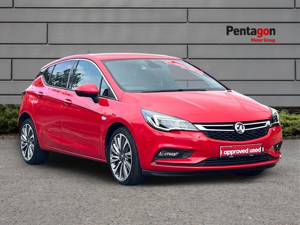 Vauxhall Astra 1.4I Turbo Griffin Hatchback Eur Red