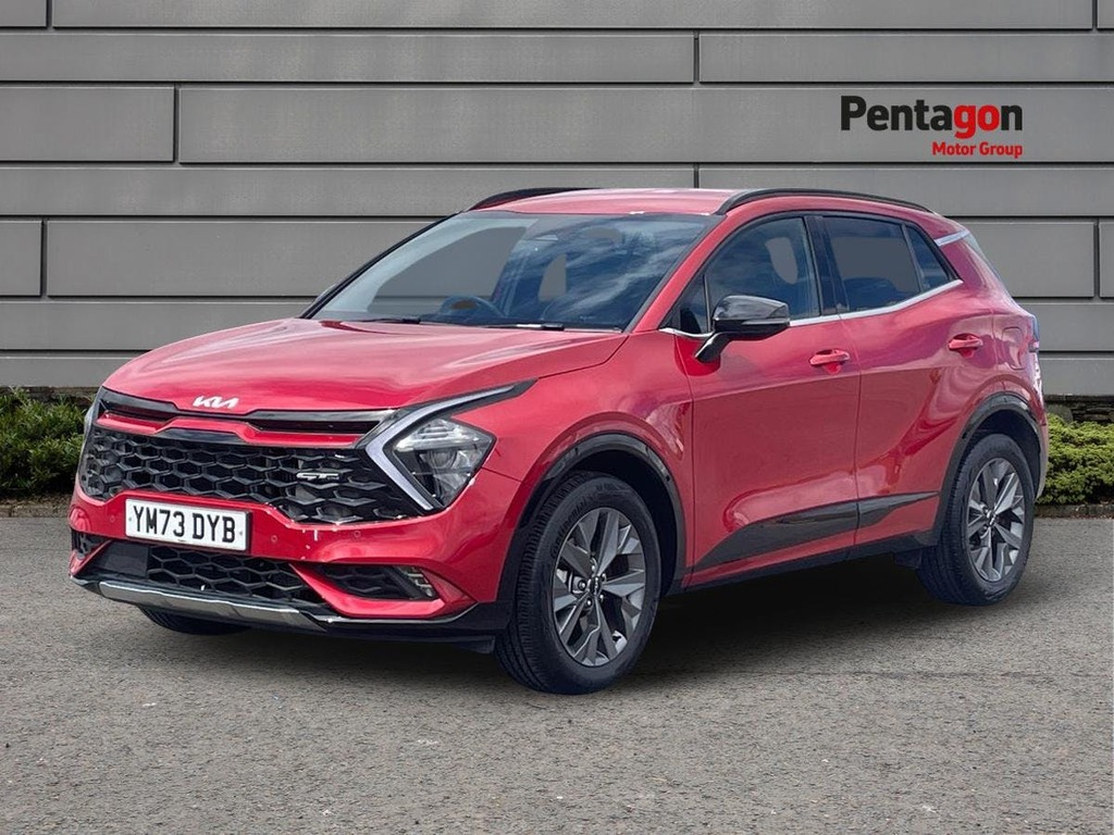 Kia Sportage 1.6 H T Gdi Gt Line Suv Hybrid Eur Red #3