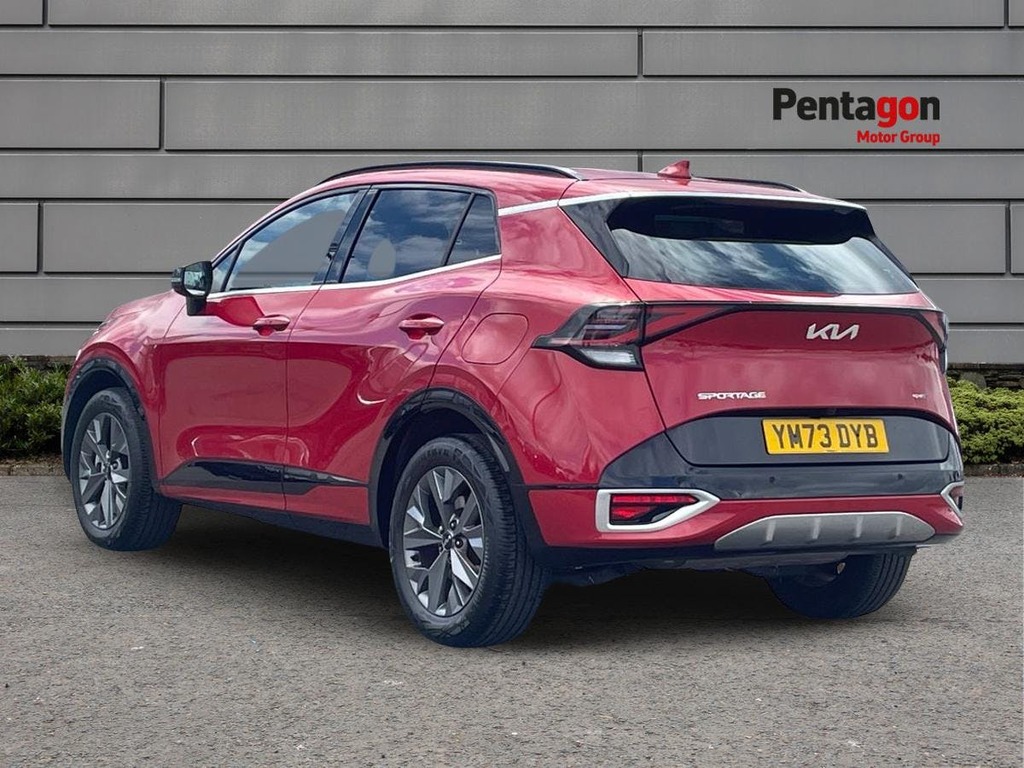 Kia Sportage 1.6 H T Gdi Gt Line Suv Hybrid Eur Red #2