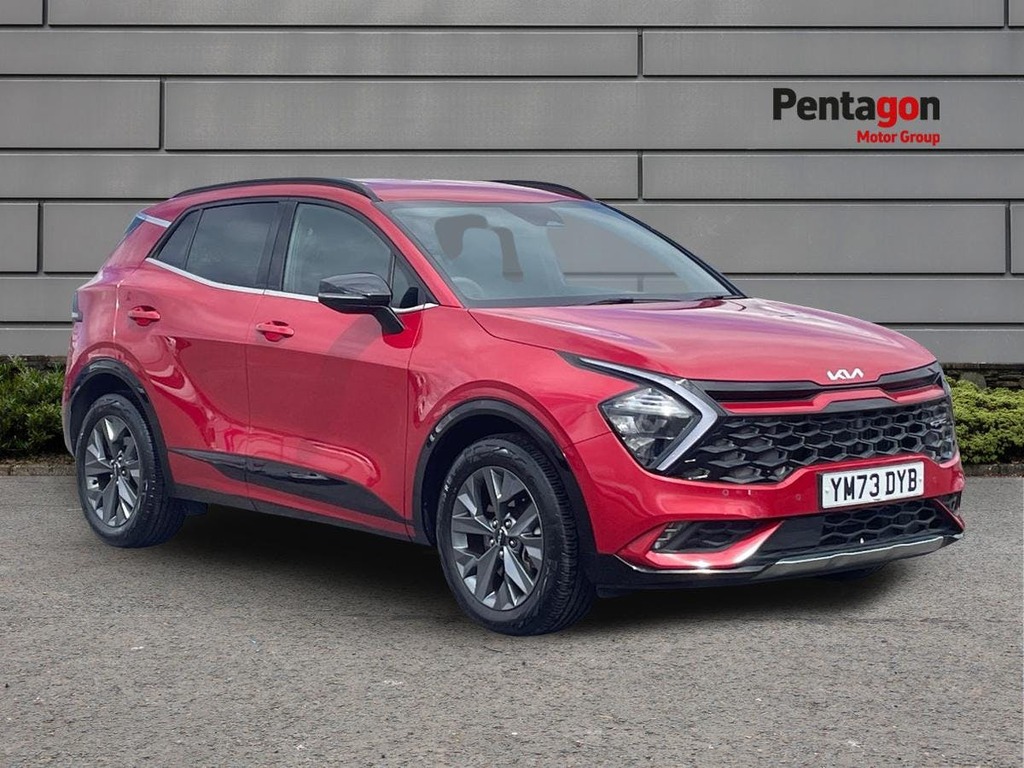 Kia Sportage 1.6 H T Gdi Gt Line Suv Hybrid Eur Red