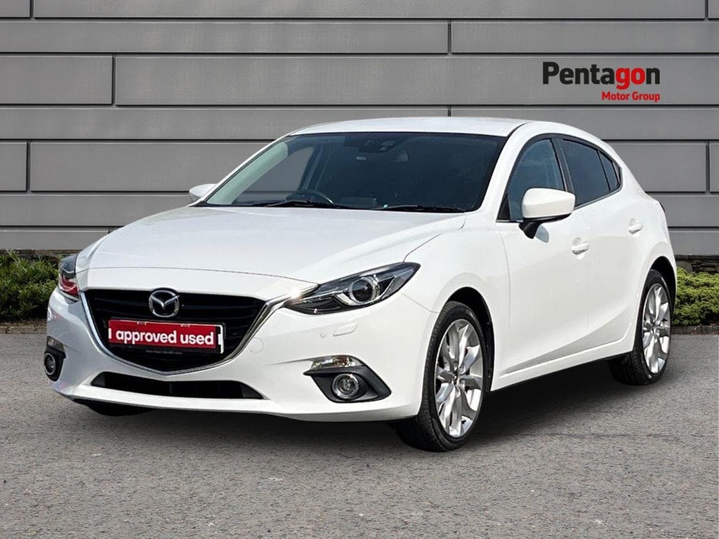 Mazda 3 2.0 Skyactiv G Sport Nav Hatchback Manu White #3