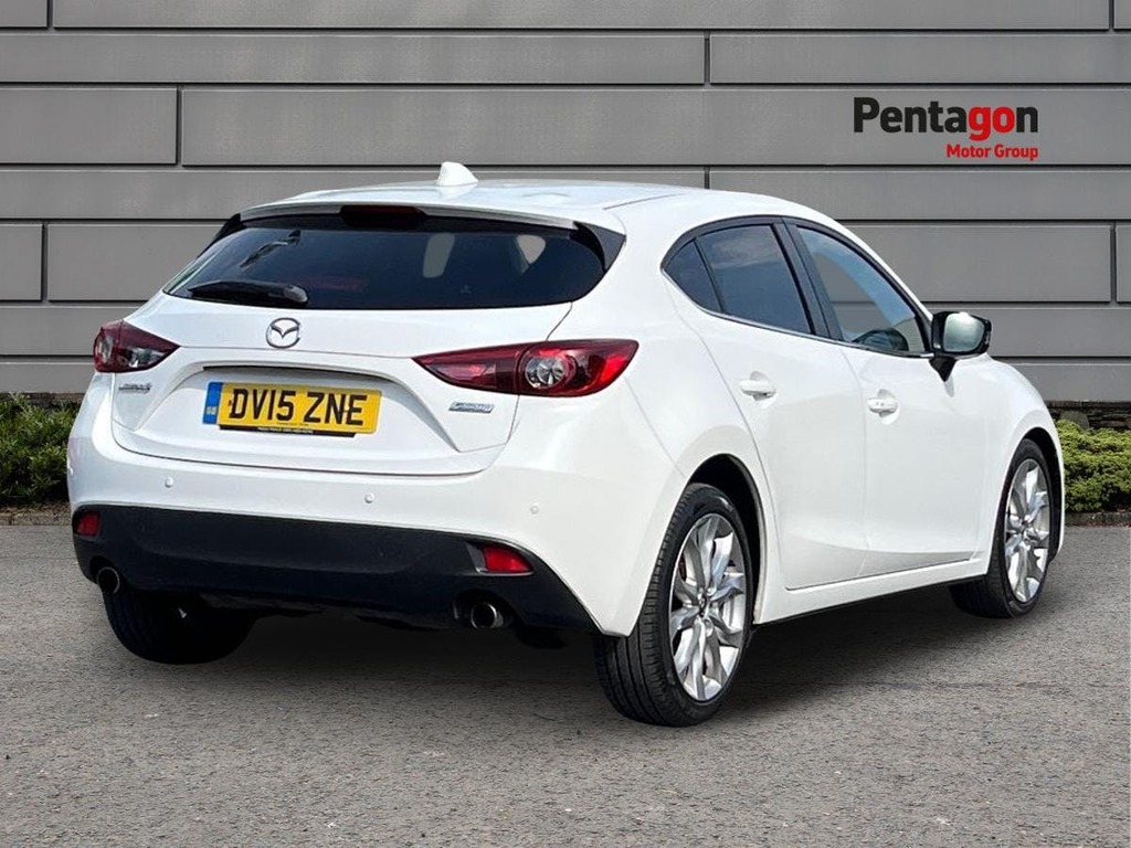 Mazda 3 2.0 Skyactiv G Sport Nav Hatchback Manu White #4