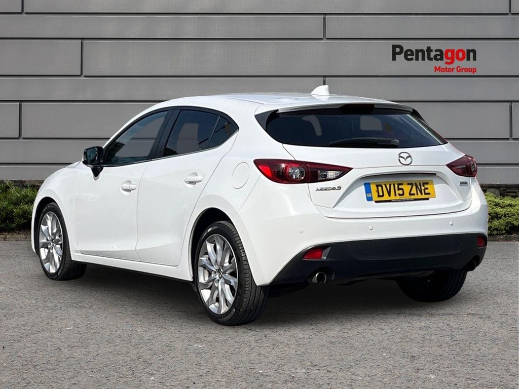 Mazda 3 2.0 Skyactiv G Sport Nav Hatchback Manu White #2