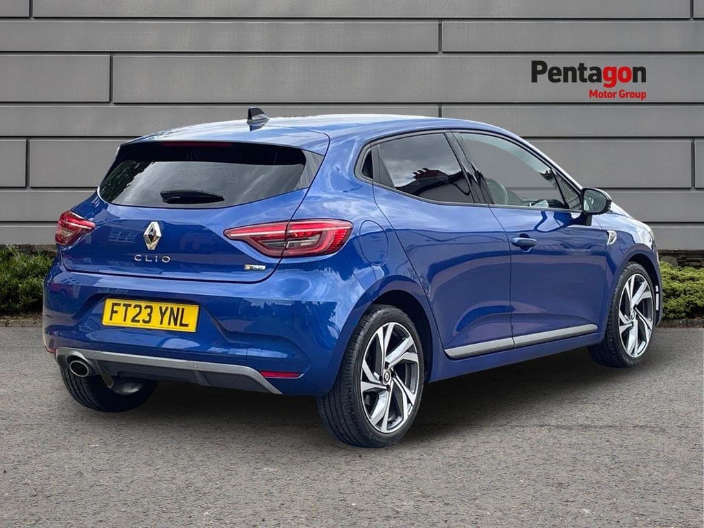 Renault Clio 1.0 Tce Rs Line Hatchback Euro 6 Blue #4