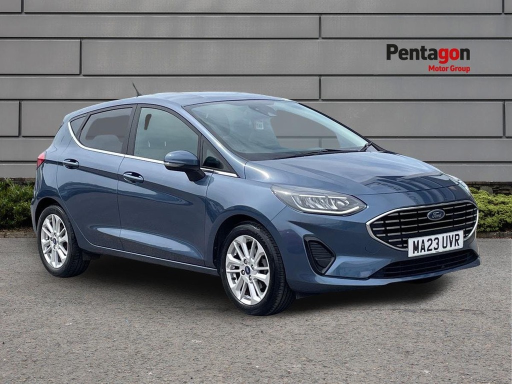 Ford Fiesta 1.0T Ecoboost Mhev Titanium Hatchback H Blue