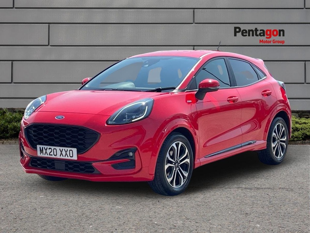 Ford Puma 1.0T Ecoboost Mhev St Line Suv E MX20XXO Red #3