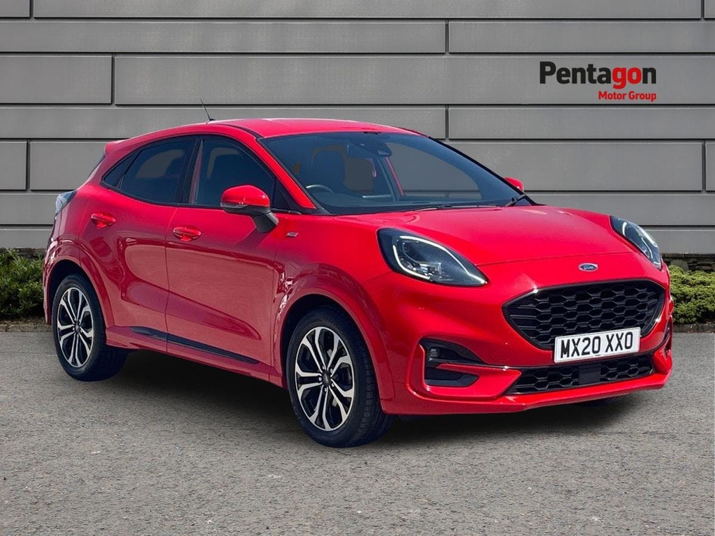 Ford Puma 1.0T Ecoboost Mhev St Line Suv E Red