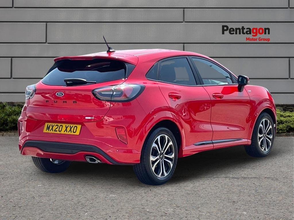 Ford Puma 1.0T Ecoboost Mhev St Line Suv E MX20XXO Red #4