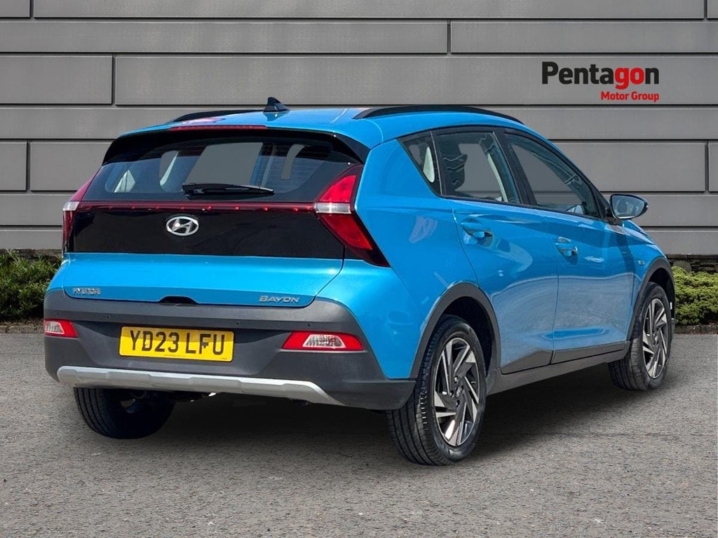 Hyundai Bayon 1.0 T Gdi Mhev Se Connect Suv Hybrid Dc YD23LFU Blue #4