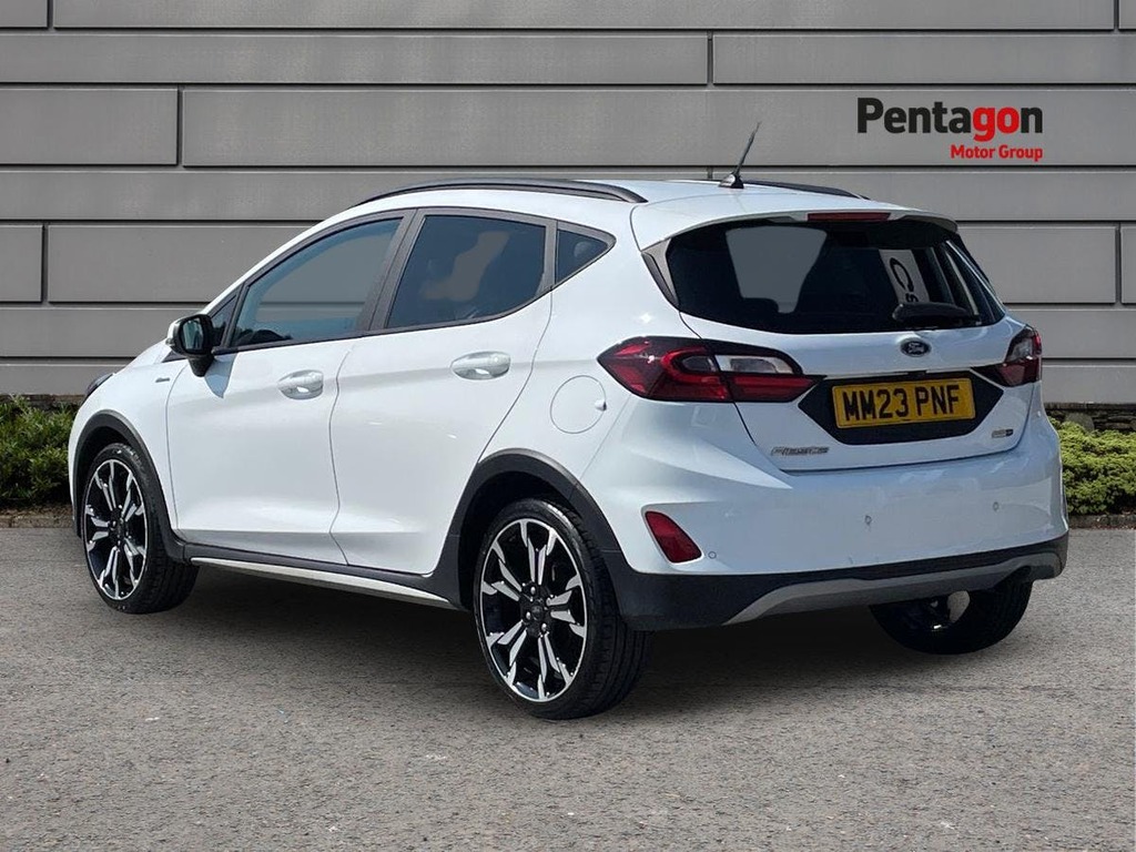 Ford Fiesta 1.0T Ecoboost Mhev Active X Edition Hatchback MM23PNF White #2
