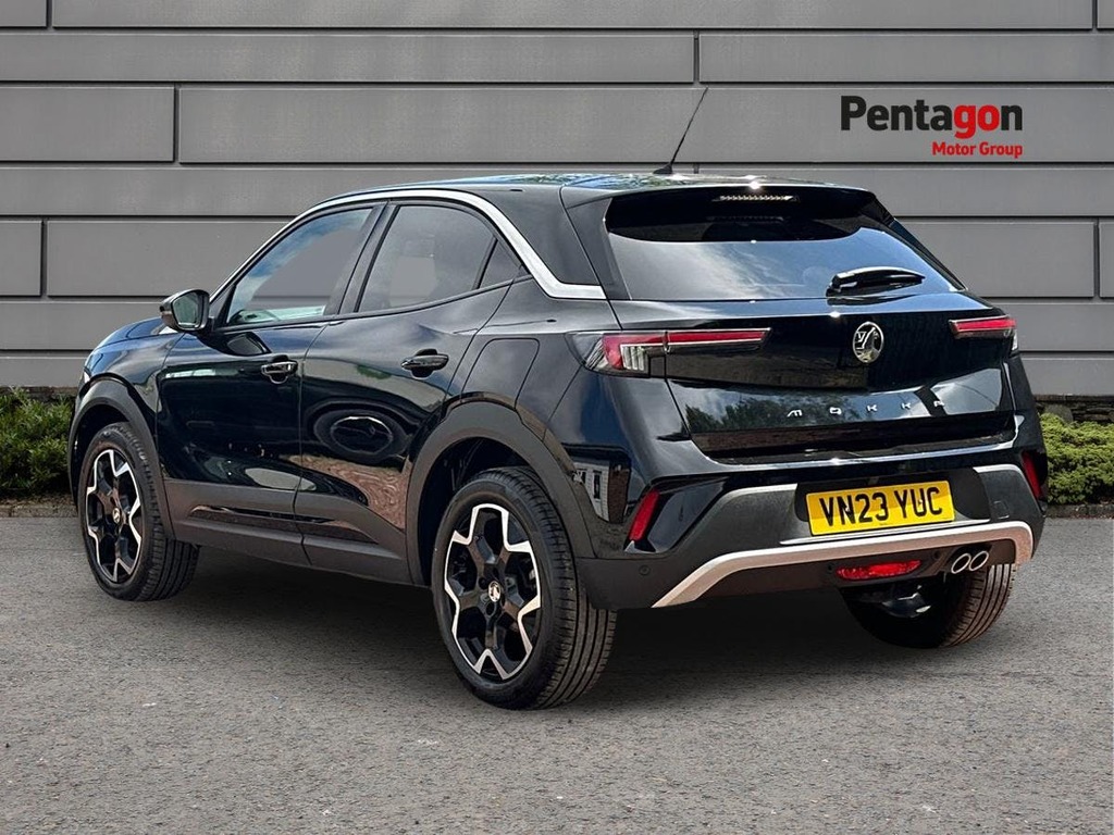 Vauxhall Mokka 1.2 Turbo Ultimate Suv Euro 6 S VN23YUC Black #2