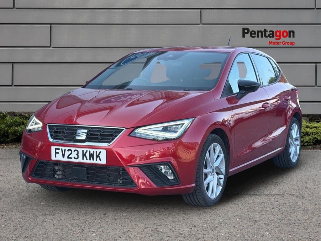 Seat Ibiza 1.0 Tsi Fr Hatchback Euro 6 Ss FV23KWK Red #3