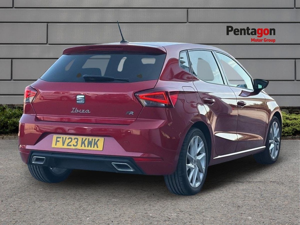 Seat Ibiza 1.0 Tsi Fr Hatchback Euro 6 Ss FV23KWK Red #4