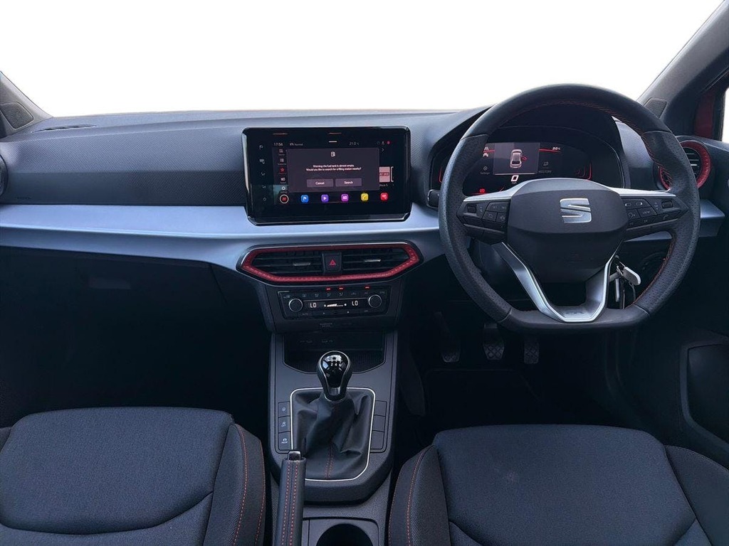 Seat Ibiza 1.0 Tsi Fr Hatchback Euro 6 Ss FV23KWK Red #6